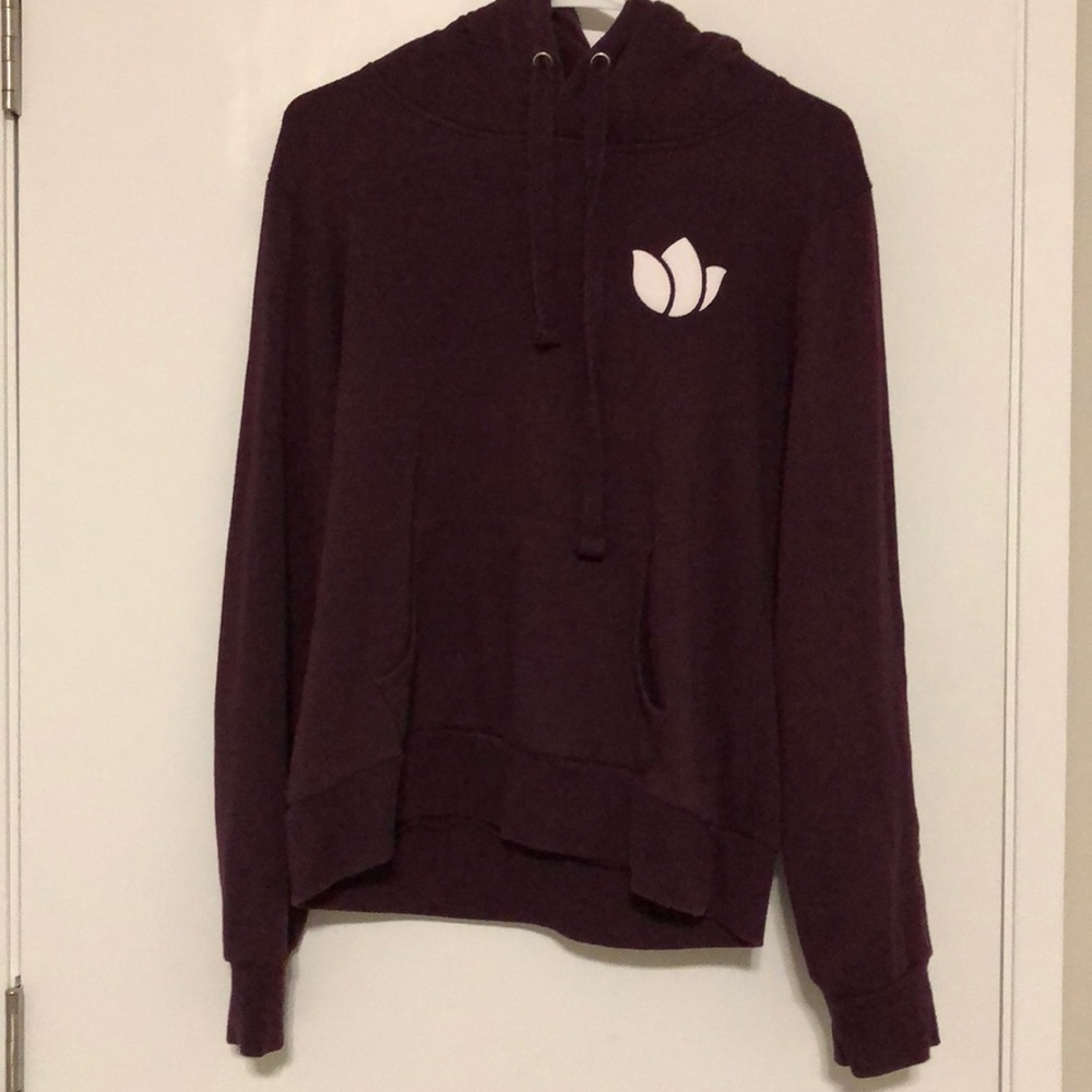 maroon dutch bros hoodie